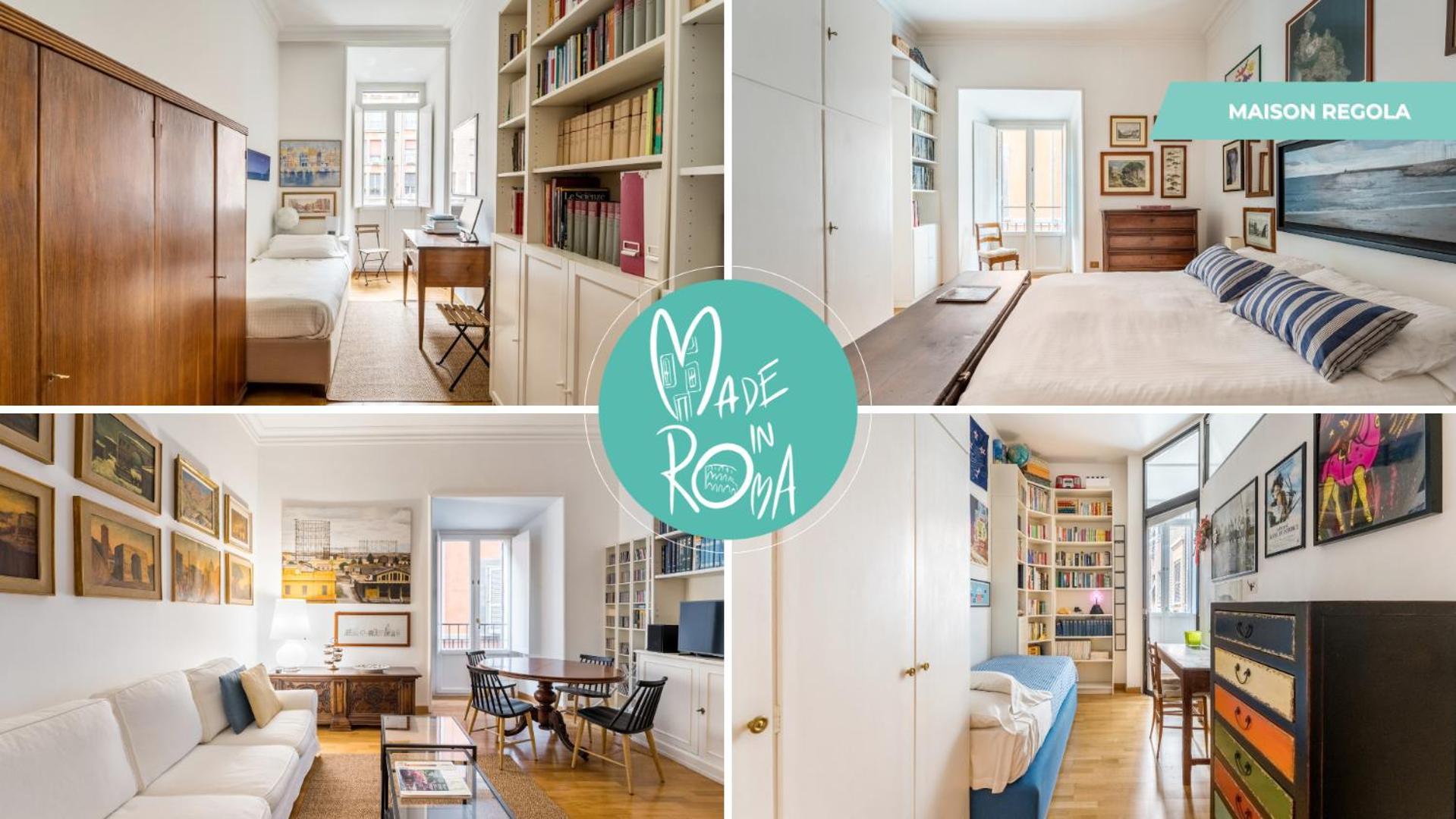 Maison Regola, Styilish Apt In Campo De Fiori Ρώμη Εξωτερικό φωτογραφία